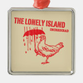 Kip Metalen Ornament (Voorkant)