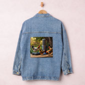 Kip Mic Check – Fotorealistische Pluimvee Geluid S Denim Jacket (Hangar)
