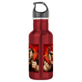 kip N' tingz Waterfles (Achterkant)