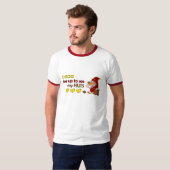 Kip naar boven om mijn noten te zien t-shirt (Voorkant volledig)