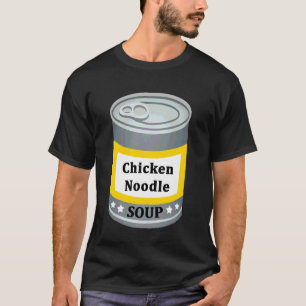 Kip Noedel Blik Soep Leuk Laatste Minuut Halloween T-shirt