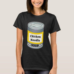 Kip Noedel Ingeblikte Soep Leuk Laatste Minuut Hal T-shirt