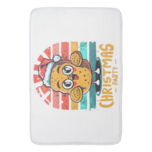 Kip-nugget Badmat (Voorkant Verticaal)