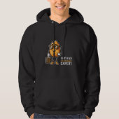 Kip Nugget Expert Grappig Fastfood Kip Nugg Hoodie (Voorkant)