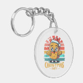 Kip-nugget Sleutelhanger (Voorkant Links)