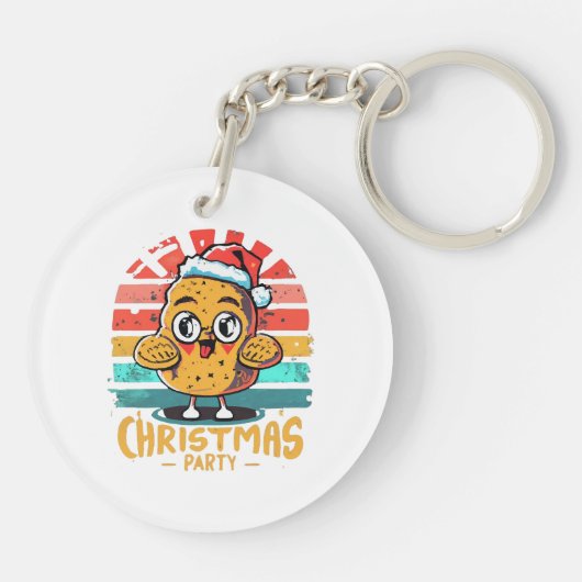 Kip-nugget Sleutelhanger (Achterkant)