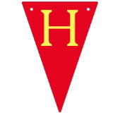 Kip Nuggets Ketchup Junk Food Verjaardagsfeest Vlaggetjes (Tweede vlag)