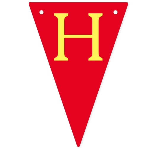 Kip Nuggets Ketchup Junk Food Verjaardagsfeest Vlaggetjes (Tweede vlag)