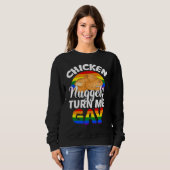 Kip Nuggets LGBT Pride Trui (Voorkant volledig)
