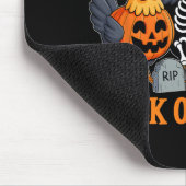 Kip of Behandeling Grappige Kip Halloween Kostuum Muismat (Hoek)