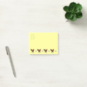 Kip of de eieren? Monogrammen Post-it® Notes (Kantoor)