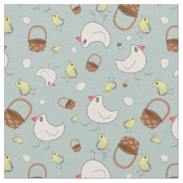 Kip of ei is een naadloos patroon stof