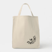 Kip of Ei Vraag Moderne Canvas tas (Achterkant)