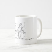 Kip of eieren koffiemok (Voorkant rechts)