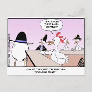 Kip of het Ei? Grappige Cadeaus & Verzamelobjecten Briefkaart