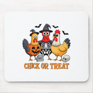 Kip of Snoep Grappige Kip Halloween Kostuum Chi Muismat