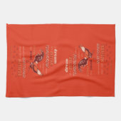 Kip offerte keukenhanddoek (Horizontaal)