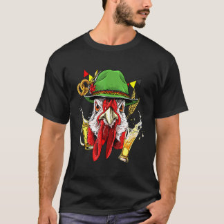 Kip Oktoberfest Lederhosen Kostuum Duitse Bier T-shirt