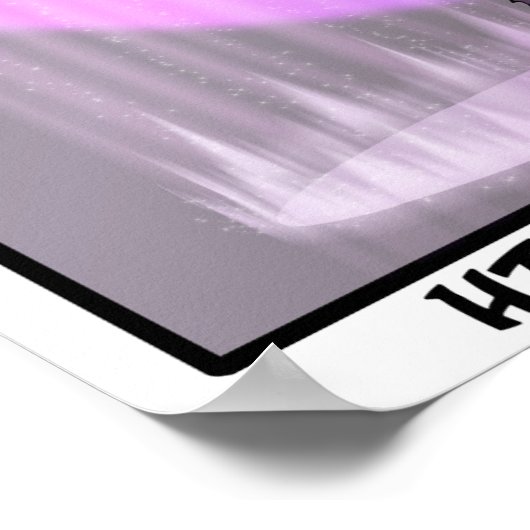 Kip OMEGA Poster (Hoek)