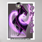 Kip OMEGA Poster (Voorkant)