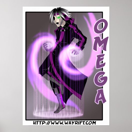 Kip OMEGA Poster (Voorkant)