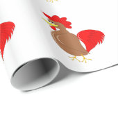 Kip ontwerp cadeaupapier (Rol Hoek)