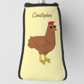 Kip ontwerp golfheadcover (Draai 90)