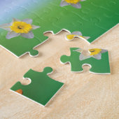 Kip ontworpen puzzel (Zijkant)