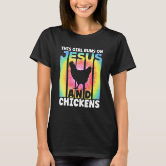 Kip outfit voor kippenliefhebbers Dameskleding T-shirt