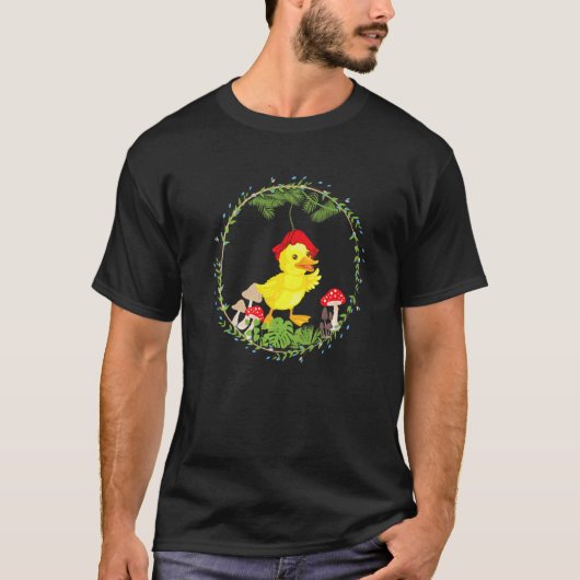 Kip Paddenstoel Naturcore Farmcore T-shirt (Voorkant)