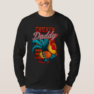 Kip papa Kip pap Farmer Retro vaders da T-shirt