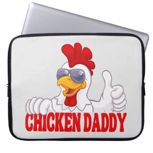 Kip papa kip papa vader kip liefhebber laptop sleeve