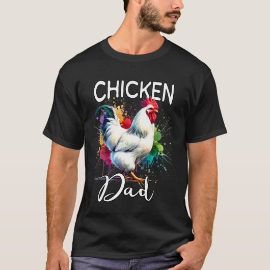 Kip Papa Kip T-shirt (Voorkant)