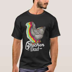 Kip Papa Vintage Retro 70s Kip Silhouet P T-shirt