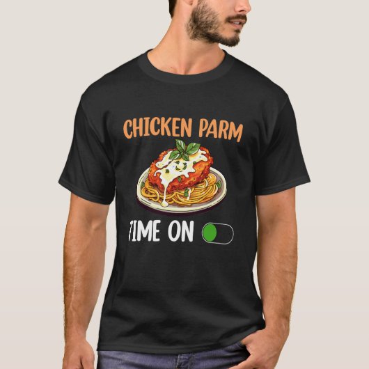 Kip Parm Tijd Aan T-shirt (Voorkant)