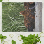 Kip Party Keukenhanddoek (Gevouwen)