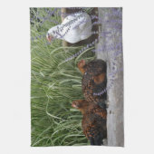 Kip Party Keukenhanddoek (Verticaal)