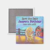 Kip Partycentrum Magneet (Voorkant / Achterkant)