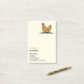 Kip  post-it® notes (Op bureau)