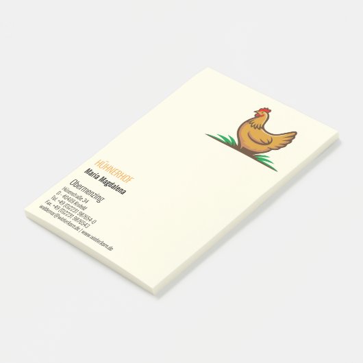 Kip  post-it® notes (Schuin)