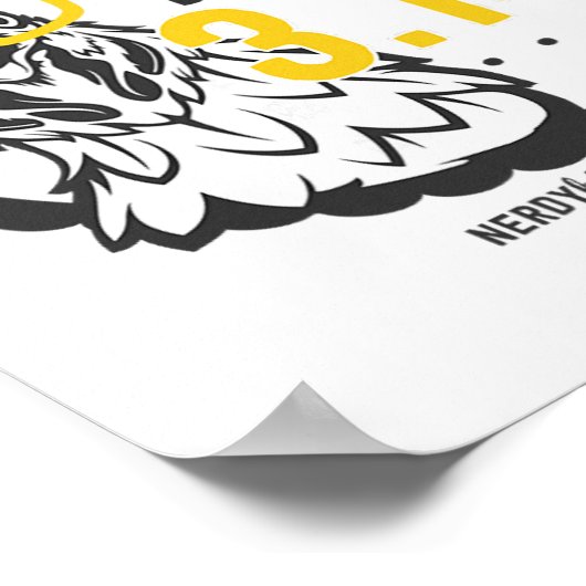 Kip Pot 3.14 Poster (Hoek)