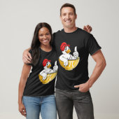 Kip Pot Pastei Kip Wiskunde Geek Nerd T-shirt (Unisex)