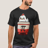Kip Pot Pastei Wiskundige grap Kip Pot Pi 2 T-shirt (Voorkant)