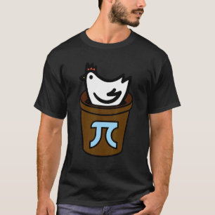 Kip Pot Pi-dag T-shirt Wiskunde 2022 Mannen Vrouwe