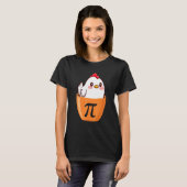 Kip Pot Pi Kostuum, Wiskunde Dag Wiskunde Kostuum T-shirt (Voorkant volledig)