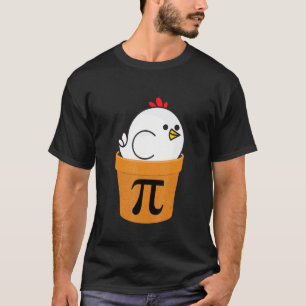 Kip Pot Pi-shirt, Grappige wiskundedag T-shirt