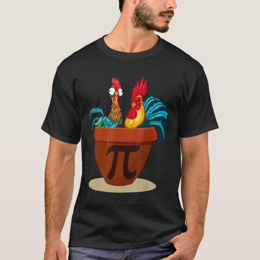 Kip Pot Pie Kip Pi Dag T-shirt (Voorkant)
