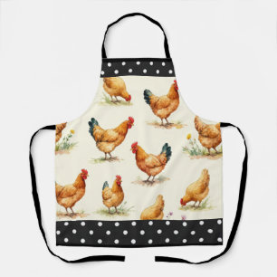 Kip Print Design Schort