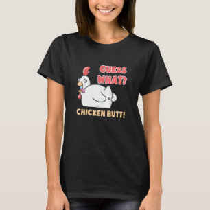 Kip raad eens wat kippen krijgen t-shirt