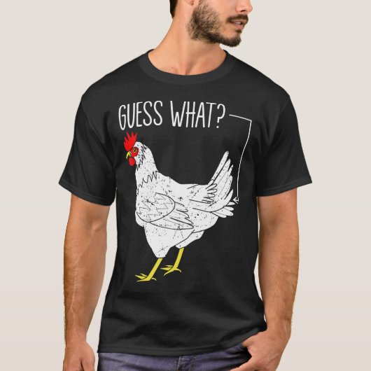 Kip Raad Wat Kippengrap T-shirt (Voorkant)